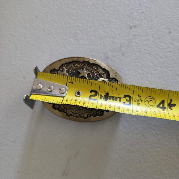 Vtg Dallas Cowboys Solid Bronze Belt Buckle 1984 80s NFL Texas Football - Picture 8 of 9